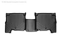 Thumbnail for WeatherTech 07-12 Hyundai Santa Fe Rear FloorLiner - Black
