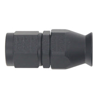 Thumbnail for DeatschWerks 6AN Female Swivel Straight Hose End PTFE (Incl 1 Olive Insert) - Anodized Matte Black
