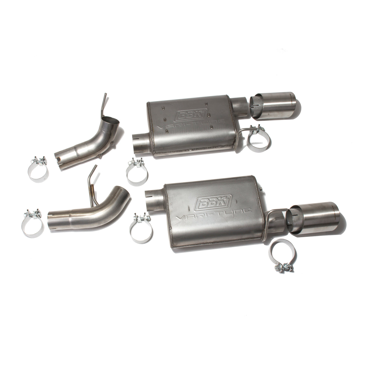 2005-2010 MUSTANG GT 4.6L VARITUNE AXLE BACK EXHAUST KIT (STAINLESS)