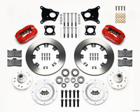Thumbnail for Wilwood Forged Dynalite Front Kit 12.19in Red AMC 71-76 OE Disc w/o Bendix Brakes