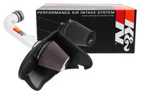Thumbnail for K&N 16-17 Chevy Camaro 3.6L Silver Typhoon Short Ram Intake