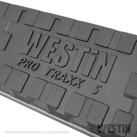 Thumbnail for Westin 2015-2018 Ford F-150 SuperCab PRO TRAXX 5 Oval Nerf Step Bars - Black