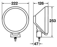 Thumbnail for Hella Rallye 3000 Driving Blue H1 12V Halogen Lamp