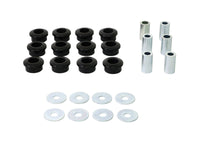 Thumbnail for Whiteline 00-04 Subaru Legacy GT / 00-09 Subaru Outback Rear Control Arm Bushing Service Kit