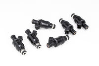 Thumbnail for DeatschWerks Universal 1200cc Low Impedance 14mm Upper Injector - Set of 6