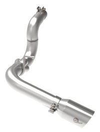 Thumbnail for aFe 20-21 Jeep Wrangler Large Bore-HD 3in 304 Stainless Steel DPF-Back Exhaust System - Polished Tip