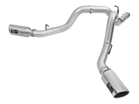 Thumbnail for aFe Atlas Exhaust 4in Dual DPF-Back Al Steel w/ Pol Tips 16-17 GM Diesel Truck V8-6.6L (td) LML
