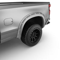 Thumbnail for EGR 2019 Chevy 1500 Color Match Style Fender Flare - Set - Switchblade Silver