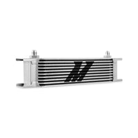 Thumbnail for Mishimoto Universal -6AN 10 Row Oil Cooler - Silver