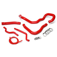 Thumbnail for HPS Red Reinforced Silicone Radiator + Heater Hose Kit for Mitsubishi 08-17 Lancer 2.0L 2.4L DE ES GTS