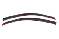 Thumbnail for AVS 13-17 Honda Accord Coupe Ventvisor In-Channel Window Deflectors 2pc - Smoke