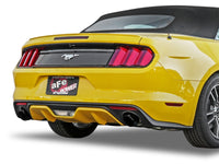 Thumbnail for aFe MACHForce XP 2.5in 409 Stainless Axle Back Exhaust w/ Black Tips 15-17 Ford Mustang I4-2.3L (t)