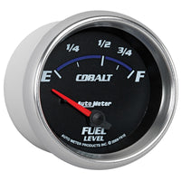 Thumbnail for AutoMeter Gauge Fuel Level 2-5/8in. 73 Ohm(e) to 10 Ohm(f) Elec Cobalt
