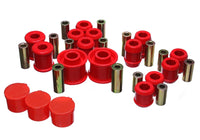 Thumbnail for Energy Suspension 12-16 VW Passat / 07-16 VW EOS (1F) Rear Control Arm Bushing Set - Red