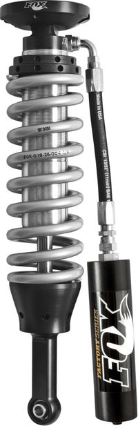 Thumbnail for Fox 2009 F-150 2.5 Factory Series 5.45in. Remote Reservoir Coilover Shock Set - Black/Zinc