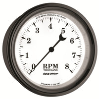 Thumbnail for AutoMeter Gauge Tachometer 3-3/8in. 8K RPM In-Dash Old Tyme White II