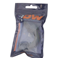 Thumbnail for DeatschWerks 10AN Female Flare Swivel 120-Degree Hose End PTFE - Anodized Matte Black