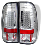 Thumbnail for Spyder Ford F150 side 97-03/F250/350/450 Super Duty 99-07 LED Tail Lights Chrm ALT-YD-FF15097-LED-C