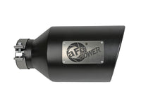 Thumbnail for aFe Power MACH Force-Xp 409 Stainless Steel Clamp-on Exhaust Tip Black