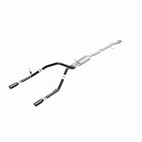 Thumbnail for MagnaFlow SYS Cat-Back 4in Black Dual Split Rear Tips 14-15 Chevy Silverado/GMC Sierra 4.3L-5.3L