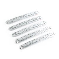 Thumbnail for Rugged Ridge Elite Dr Hndle Insert Brushed Tread 4D 07-18 Jeep Wrangler JK