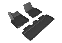 Thumbnail for 3D MAXpider 21-22 Tesla Model Y 1st & 2nd Row Floormats - Black
