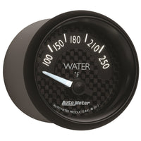 Thumbnail for Autometer GT Series 52mm Short Sweep Electronic 100-250 Deg F Water Temperature
