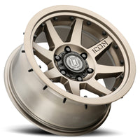 Thumbnail for ICON Rebound Pro 17x8.5 5x5 -6mm Offset 4.5in BS 71.5mm Bore Bronze Wheel
