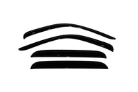 Thumbnail for AVS 00-04 Dodge Dakota Crew Cab Ventvisor Outside Mount Window Deflectors 4pc - Smoke