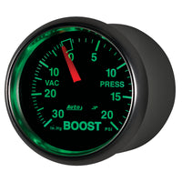 Thumbnail for Autometer GS 52mm 30 in Hg/20 psi Mechanical Vacuum/Boost Gauge