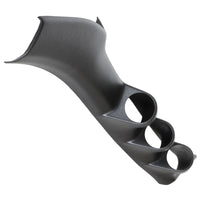 Thumbnail for Autometer 95-98 Nissan 240SX Black Triple 52mm Pillar Pod