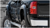 Thumbnail for Bushwacker 07-14 Chevy Silverado 2500 HD Fleetside Extend-A-Fender Style Flares 4pc - Black