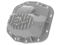 Thumbnail for aFe Street Series Front Differential Cover Raw 2018+ Jeep Wrangler (JL) V6 3.6L (Dana M186)