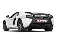 Thumbnail for Akrapovic 14-17 McLaren 650S/650S Spyder Slip-On Line (Titanium) w/ Carbon Tips