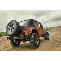 Thumbnail for Rugged Ridge Bowless Soft Top Black Diamond 4-Door 07-18 Jeep Wrangler JK