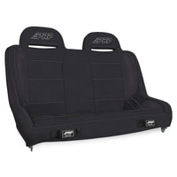 Thumbnail for PRP Jeep Wrangler JKU/JLU Elite Series Rear Bench- Black Vinyl