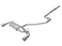 Thumbnail for aFe Takeda Exhaust Cat-Back 19-20 Hyundai Veloster N 304SS Polished Dual Tips Exhaust