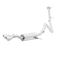 Thumbnail for Mishimoto 14-16 Ford Fiesta ST 1.6L 2.5in Stainless Steel Cat-Back Exhaust w/ Polish Tips