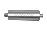 Thumbnail for Gibson MWA Superflow Center/Center Round Muffler - 5x10in/3in Inlet/3in Outlet - Stainless