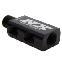 Thumbnail for Nitrous Express Compact Distribution Block w/Gauge Port