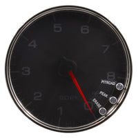 Thumbnail for Autometer Spek-Pro Gauge Tachometer 5in 8K Rpm W/Shift Light & Peak Mem Black/Chrome