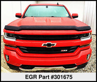 Thumbnail for EGR 16+ Chev Silverado LD Superguard Hood Shield - Matte