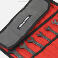 Thumbnail for Go Rhino XVenture Gear Tool Wrench Roll - Small (3.5x3.5in. Closed) 12oz Waxed Canvas - Black