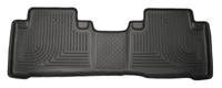Thumbnail for Husky Liners 2014 Acura MDX All Models Weatherbeater Black Rear Floor Liners