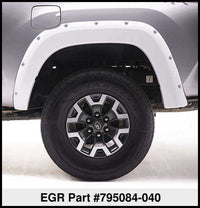 Thumbnail for EGR 16+ Toyota Tacoma w/Mudflap Bolt-On Look Color Match Fender Flares - Set - Super White