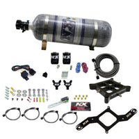 Thumbnail for Nitrous Express 4150 Billet Crossbar Stage 6 Nitrous Kit (50-300HP) w/Composite Bottle