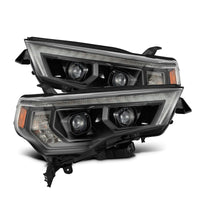 Thumbnail for AlphaRex 14-20 Toyota 4Runner LUXX LED Proj Headlights Black w/Activ Light/Seq Signal/DRL