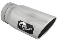 Thumbnail for aFe Diesel Exhaust Tip Bolt On Polished 5in Inlet x 6in Outlet x 12in Long