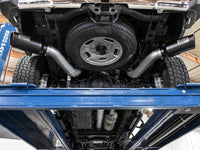 Thumbnail for aFe Atlas Exhaust 4in Dual DPF-Back Al Steel w/ Pol Tips 16-17 GM Diesel Truck V8-6.6L (td) LML