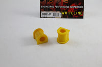 Thumbnail for Whiteline 00-05 Toyota MR2 Spyder 22mm Front Sway Bar Mount Bushing Kit